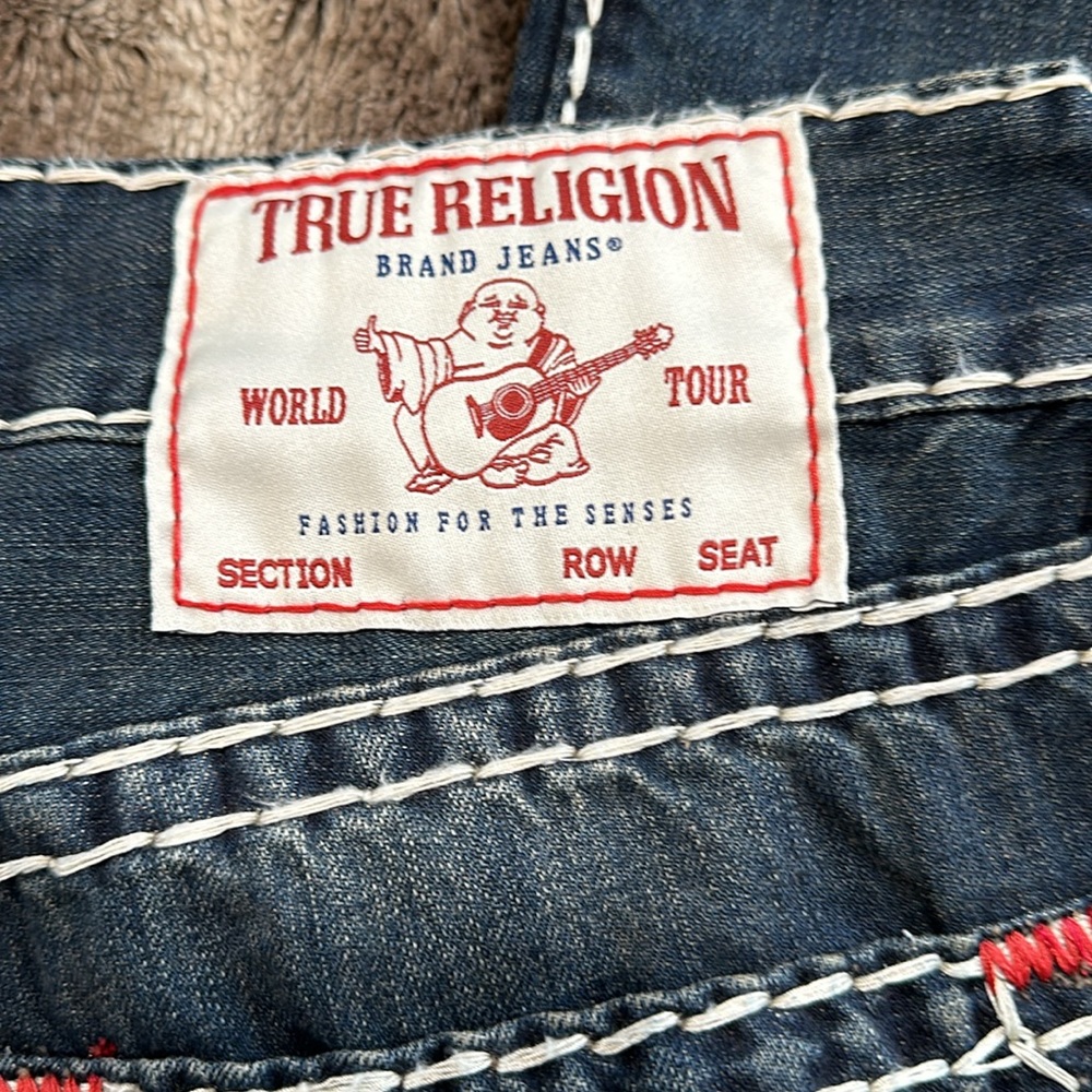 True Religion RICKY Relaxed Straight Men’s Jeans 👖 Pants Size: 32 Retails: $239 - Picture 4 of 10